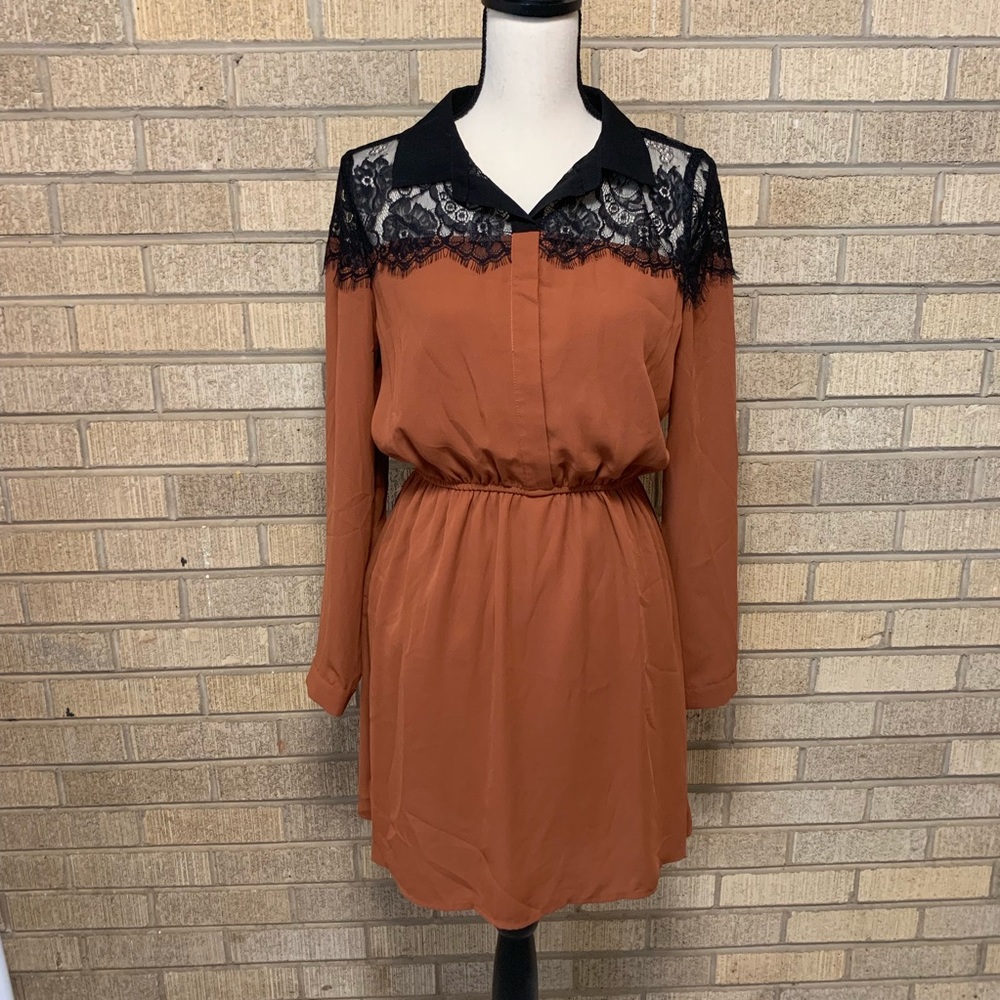 Gianni Bini Long Sleeve Dress
